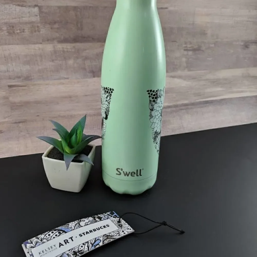 Starbucks Teal/Green Curtis Kulig Swell